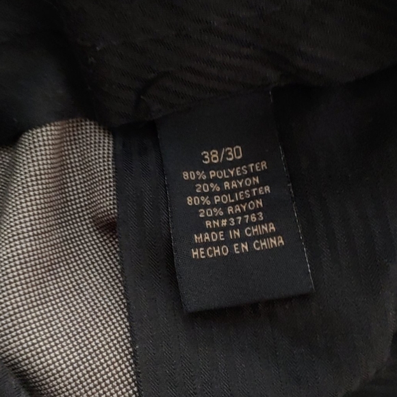 Axist Gray Men's Dress Pants - Picture 6 of 7